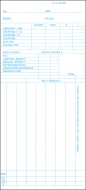 UTR QR-900 Weekly Payroll Time Cards (box of 1000)
